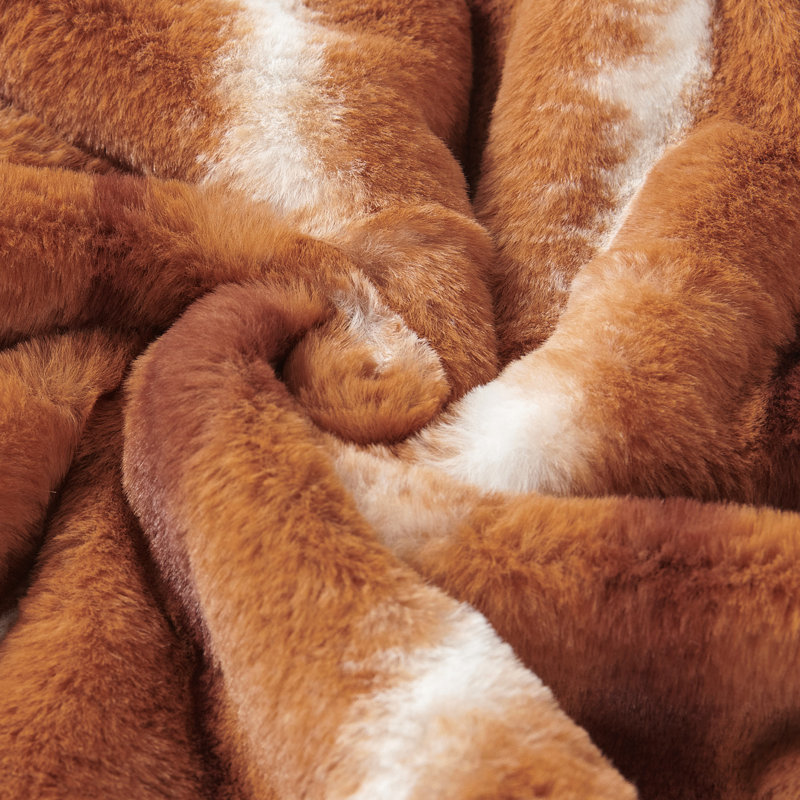 Housse de coussin Amanda, Orange brûlé