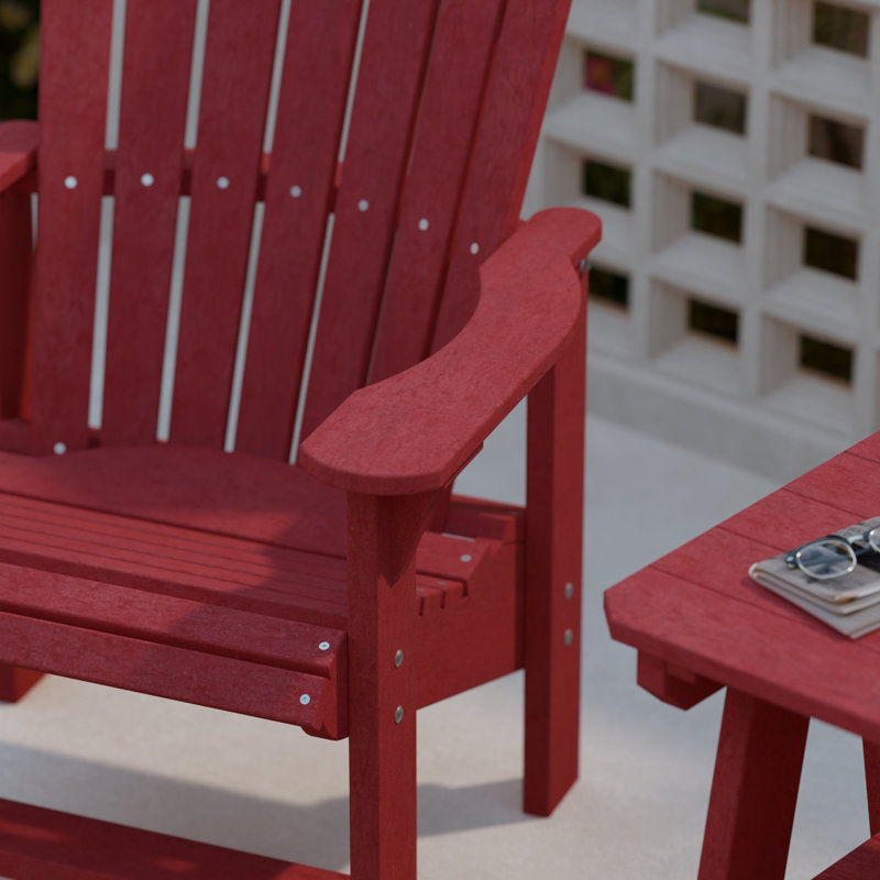 Chaise Adirondack droite Heritage, Rouge cardinal