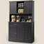 Garde-manger autoportant 67,7 po avec 5 portes et tablettes ouvertes-1747118928