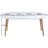 Extensible Table,DINING TABLE,OFFICE TABLE,COFFEE TABLE,Wood Leg,100/140/180X100x75cm-1715820573