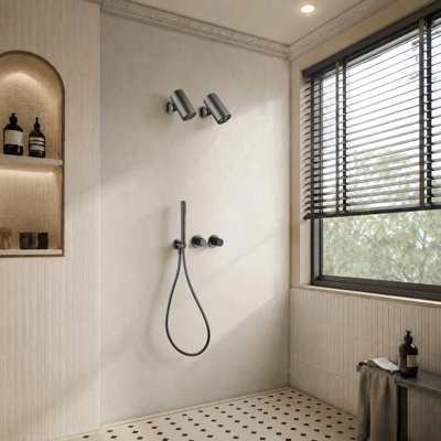 Système de douche complet avec inverseur Lamh