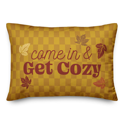 Coussin «Come in and Get Cosy»