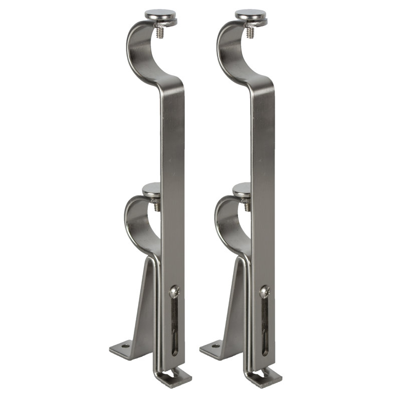 Petitt Mounting Bracket, Brushed Steel