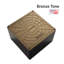 5.5 In. Premium Bronze Heavy Duty Square Paver Cleanout Grate For Septic And Sewage Cleanout - Cover Made In The Usa-119222934