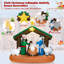 Décoration de Noël illuminée Noël de Noël avec décoration de Noël