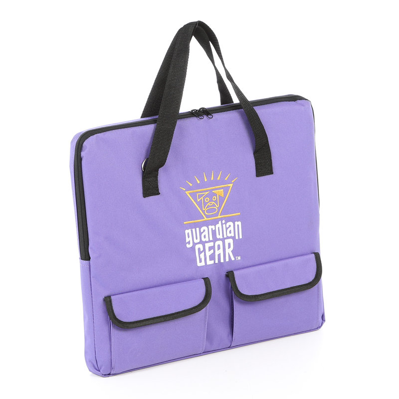 Caisse escamotable pour animal, X-petit-mauve/turq