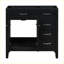 Meuble-lavabo moderne avec armoire et tiroirs-104947388