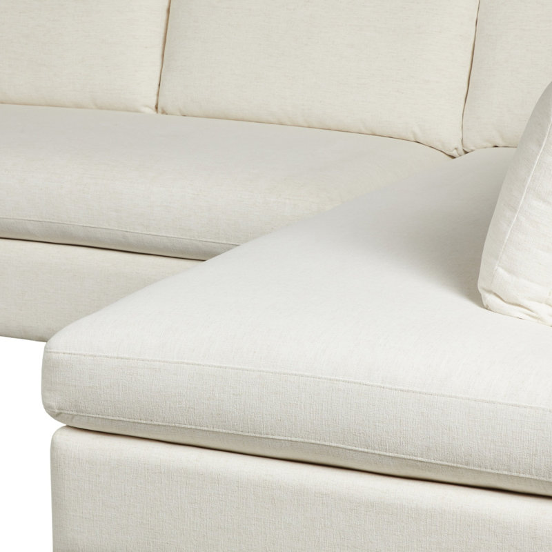 Lucien modulaire 2 pièces Lucien Nomad Snow, Orienté à droite