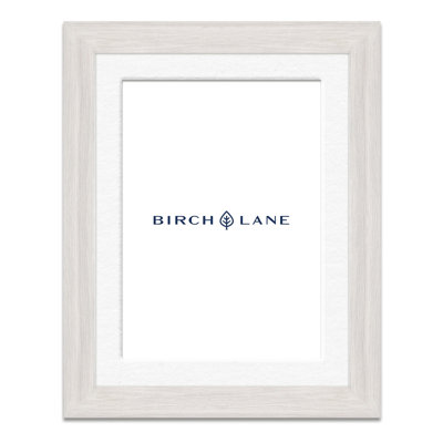 Wood Picture Frame with Mat
