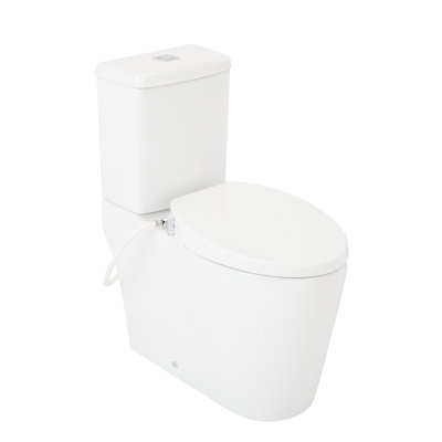 Grayvik 1.28 GPF Two Piece Elongated Toilet