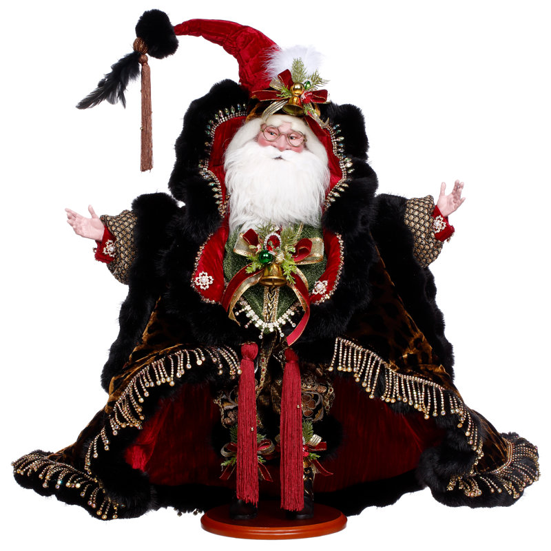 Glitz and Glam Santa - 25 pouces