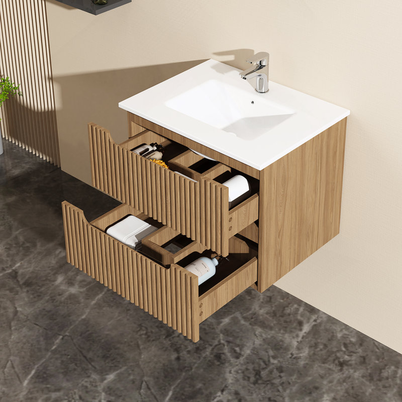 Meuble-lavabo mural 24 po flottant (armoire seulement)