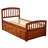 Eckart Solid Wood Slat Storage Bed-415907120