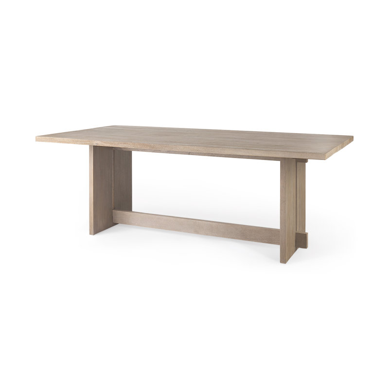 Table de salle à manger Dalina, Brun clair