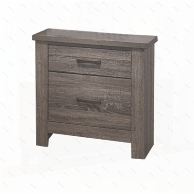 Table de chevet en bois naturel