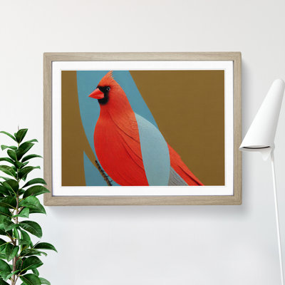 Cardinal Bird Vol.2 - Single Picture Frame Print