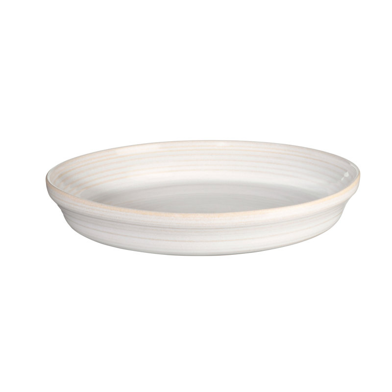ASA Selection manual pasta plate, dinner plate, stoneware, Oat, D 22cm