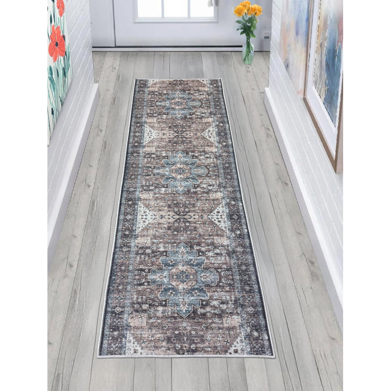 Oriental Indoor Rug, Runner 2'1" x 50'