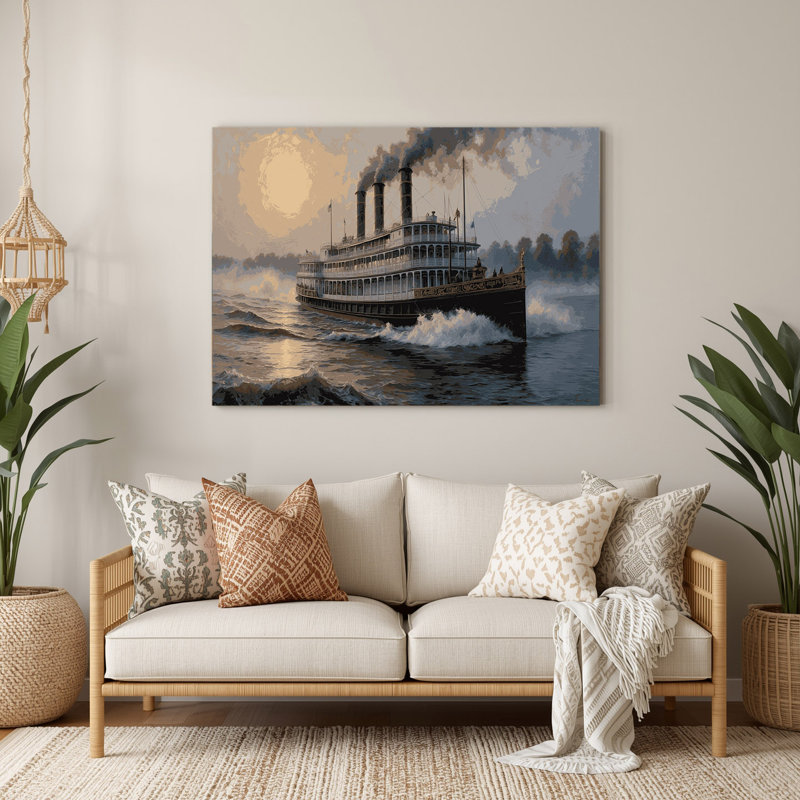Art mural en métal gris transport, H 11 po x l 14 po x P 0,05 po