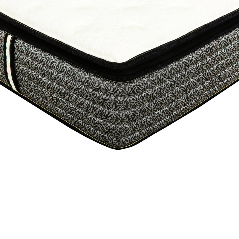 Très grand matelas supérieur 14 po - mousse de gel et ressorts ensachés pour un sommeil de luxe confortable