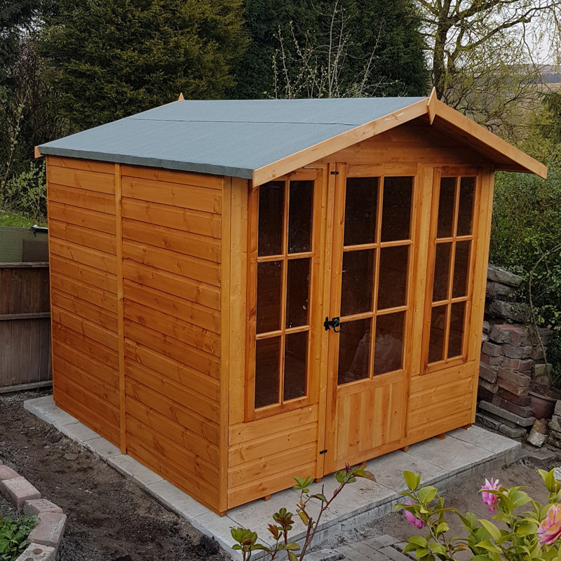 Chatsworth 7 x 7 Ft Shiplap Summer House, Yes