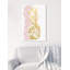 «Gold and Blush Pineapple» par Oliver Gal - impression d'art graphique-32732542-32732677