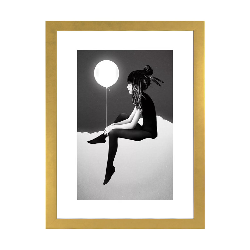 «No Like Thing As Rien by Night» par Ruben Ireland - impression d'art graphique, H 32 po x l 24 po x P 1 po