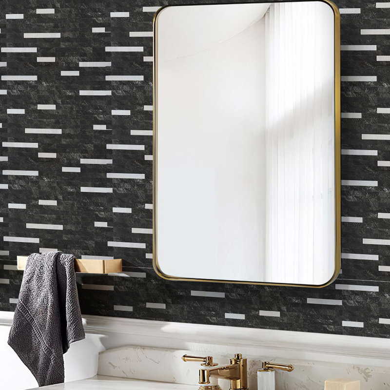 No Subject Wall Decals, Black/Silver