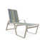 Holna Outdoor Rust-Resistant Metal Chaise Lounge