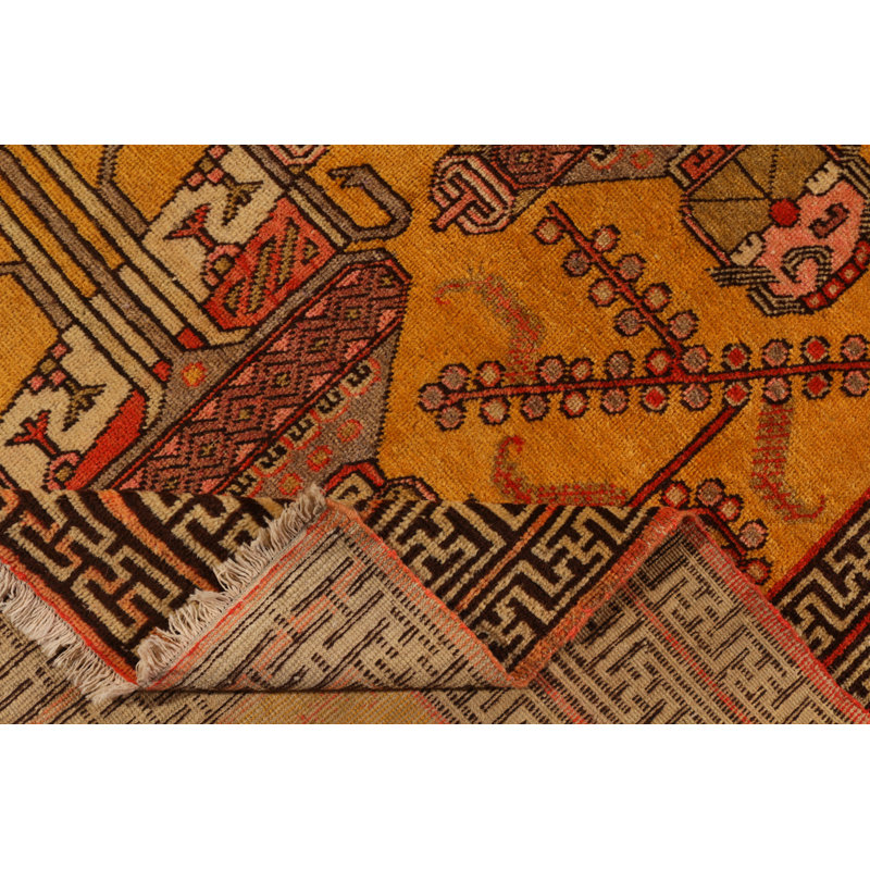 One-of-a-Kind 4'7" X 8'4" Hand Knotted Area Rug
