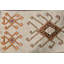 Vintage Handwoven Turkish Runner Rug in Neutral Wool for Classic Corridor Elegance Brown/White
