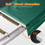 Coussin de trampoline double face Newacme LLC amélioré, housse de rechange pour ressort de sécurité rond, imperméable, résistant aux déchirures, sans trou pour le mât-111121767-122235281