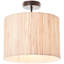 Avonlea Seaweed And Linen Semi Flush Mount