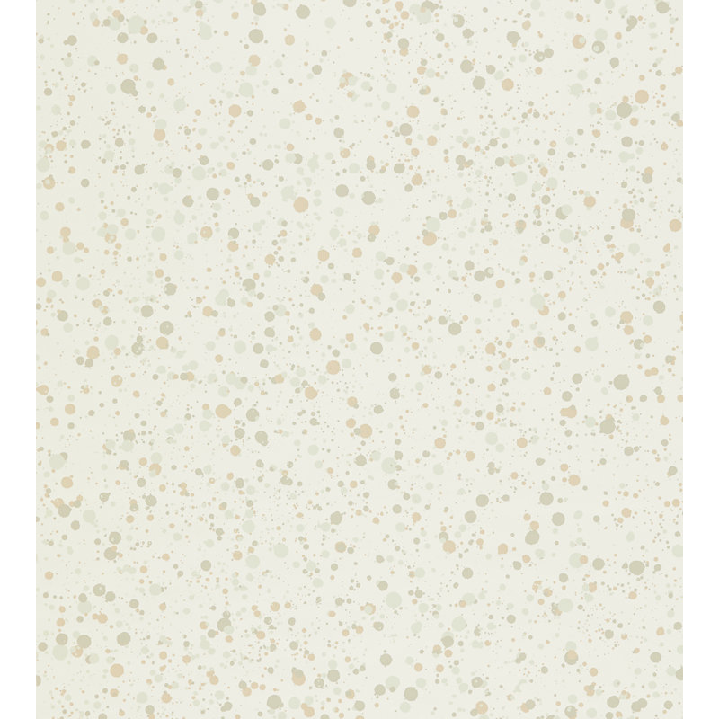 Hinson Icons Wallpaper Roll, Beige on White