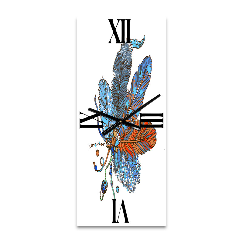 Horloge murale bohème et éclectique, Grand