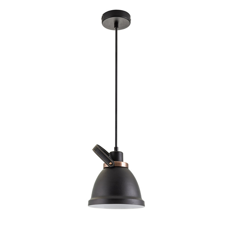Keturah 1 - Light Single Pendant, Black