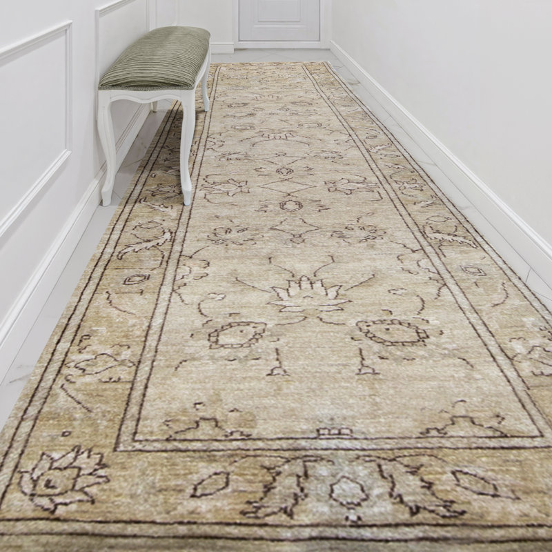 One-of-a-Kind 2'10" x 11'4" Runner Wool Area Rug in