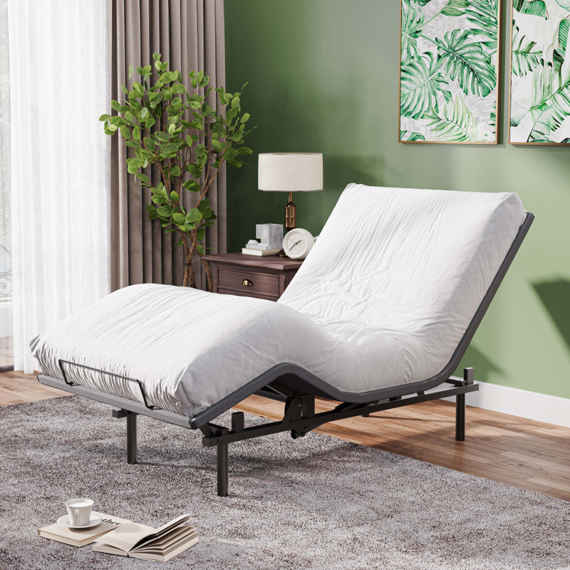 Base de lit réglable sans gravité avec télécommande sans fil, Très grand simple