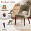 Chaise de salle à manger rembourrée Arlene-89188294