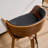 Modern Faux Leather Swivel 30'' Bar Stools, Wood Stools with Arms and Footrest-122503225-119858610