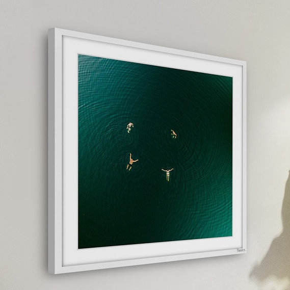 Single Picture Frame Print, 41 cm H x 41 cm W x 3.81 cm D