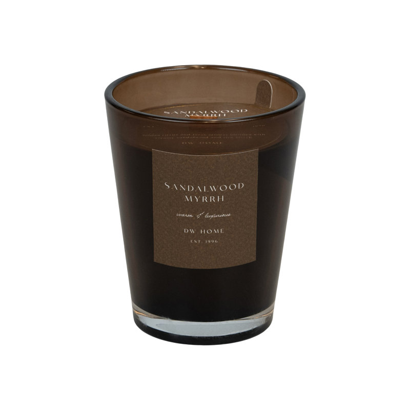 Myrrhe santal grande double mèche 20 oz, Pot de 20 oz