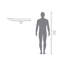 Tablette flottante en acajou, ensemble de 2-924959504-924959506