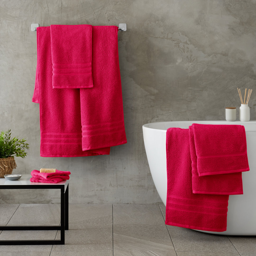 Zero Twist Cotton Bath Sheet Pair