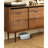 Round And High Legged Buffet Table