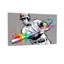 Joueur de baseball avec des éclaboussures colorées-805686672-805686673-805686678