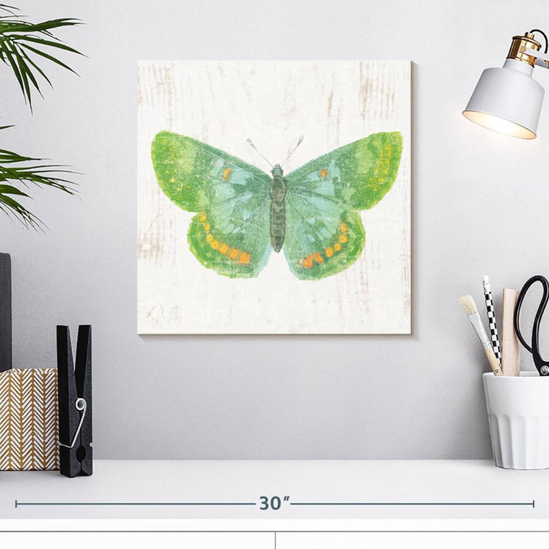 Crowle Barn Butterflies II, H 16 po x l 16 po