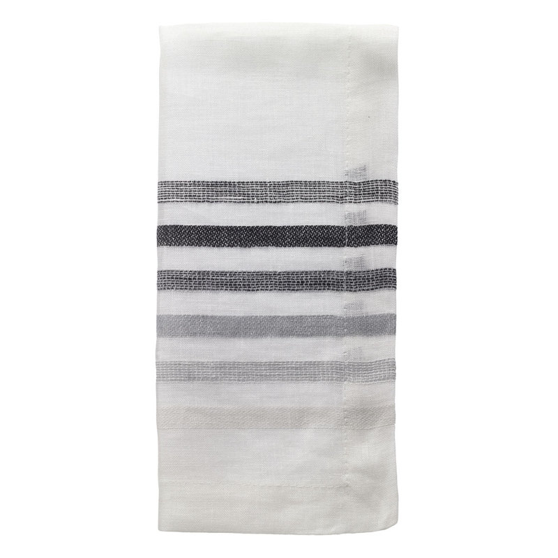 Logan Square Napkins, Black