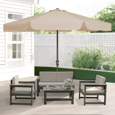 Parasol de marché pour patio extérieur