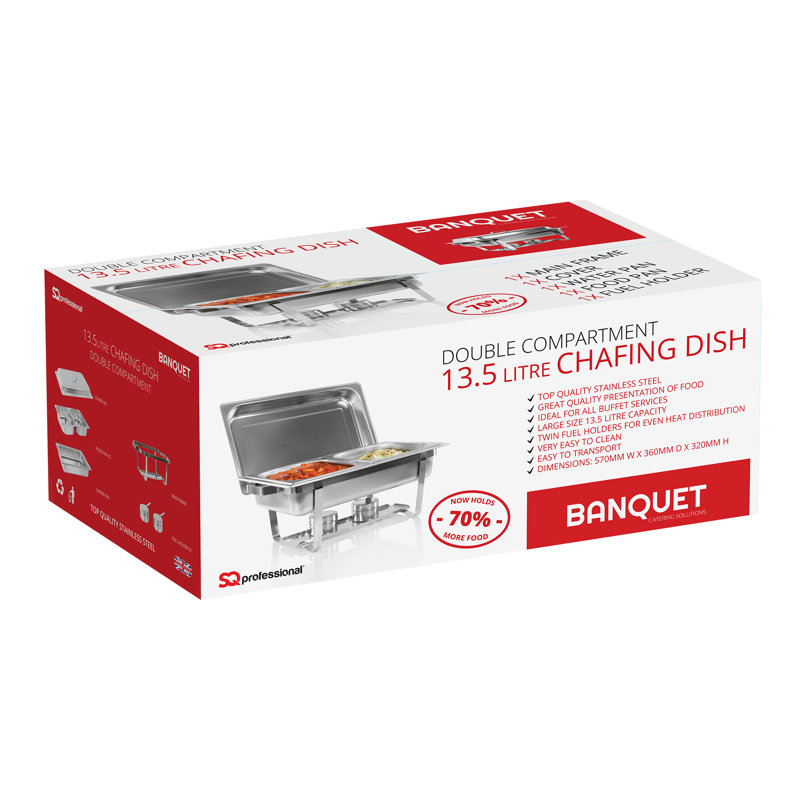 Stainless Steel Chafing Dish 13.5 L